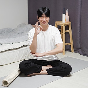 다이소 요가매트 추천 내돈내산 발암물질 없는 요가매트 6MM 후기
