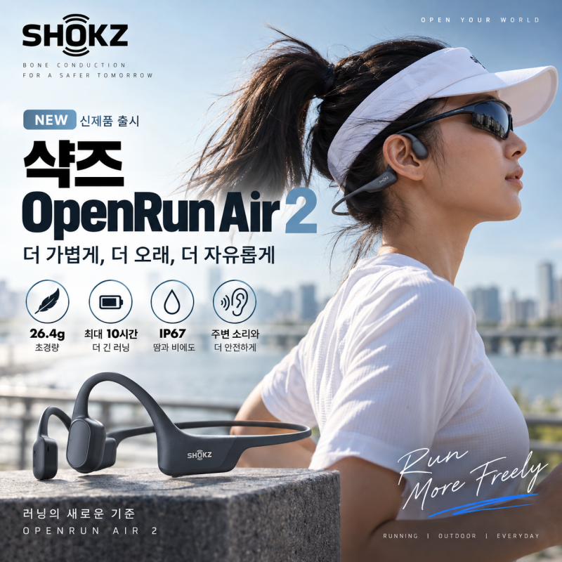 샥즈 오픈런 에어 2｜215,000원·26.4g, 오픈런과 뭐가 달라졌나