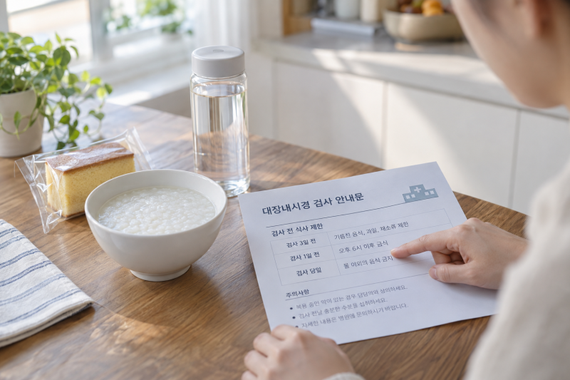대장내시경 전날 카스테라·커피, 장정결제 복용법 정리