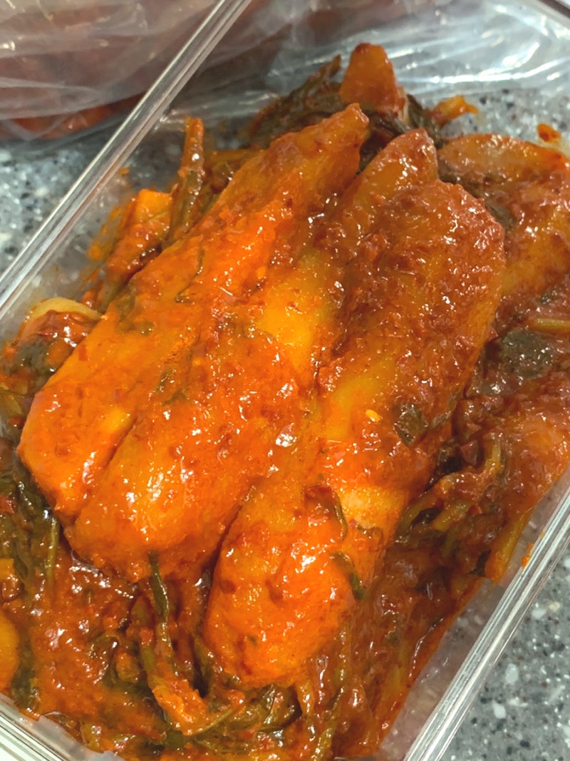 청우김치 볶음총각김치 5kg 밥맛 없을때 반찬 밥한공기 뚝딱