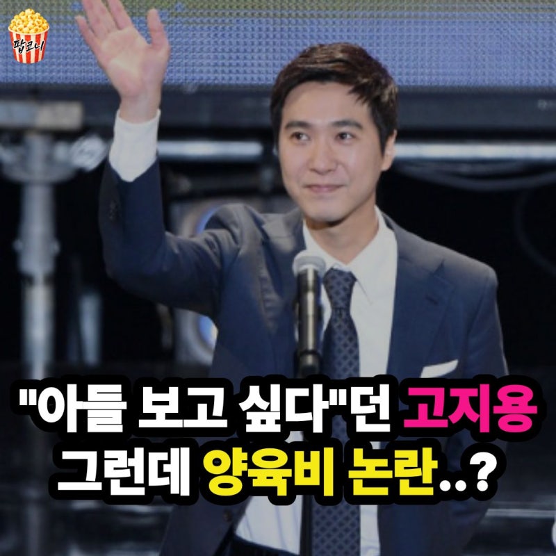 “아들 2년간 6번 봤다” 던 젝스키스 고지용… 그런데 ‘양육비는 2번’이라는 주장이 나왔....