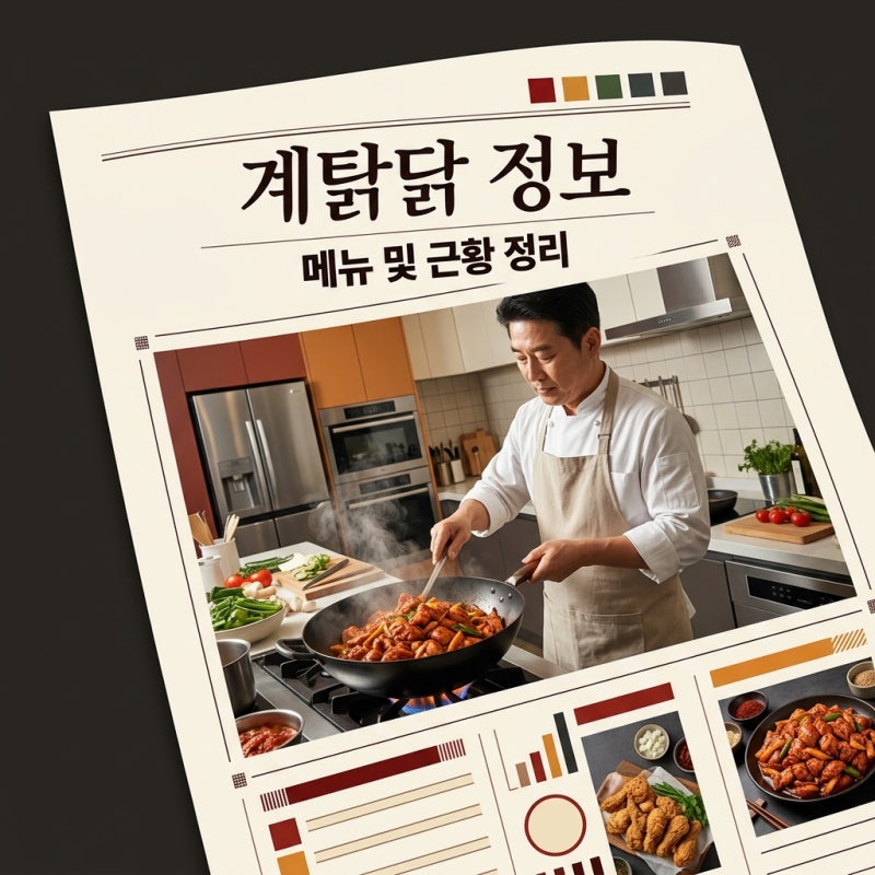 신정환 닭갈비 맛집 계탉닭 위치 가격 정보와 월매출 1억의 실체
