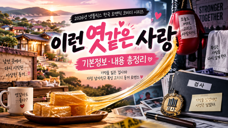 이런 엿같은 사랑 기본정보와 내용은? 정해인 하영 넷플릭스 로맨스 총정리