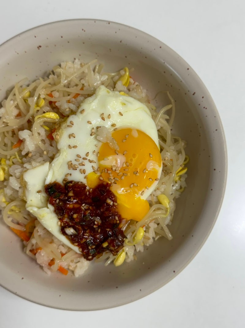 찬밥 콩나물밥 레시피 콩나물밥 양념장 만드는 법