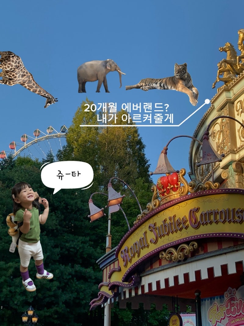 가을 에버랜드 이용후기 : 어트랙션, 대기시간, 퍼레이드, 불꽃놀이, 스낵바 및 식당