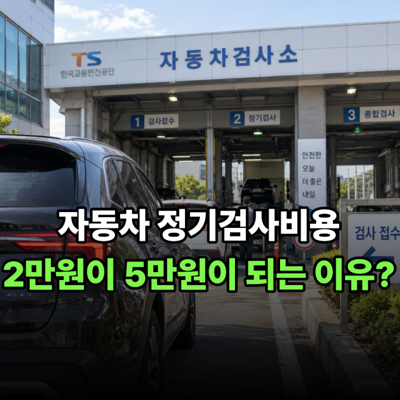 "자동차 정기검사비용 다 똑같은 줄 알았죠?" 정비사가 알려준 "이 차이"
