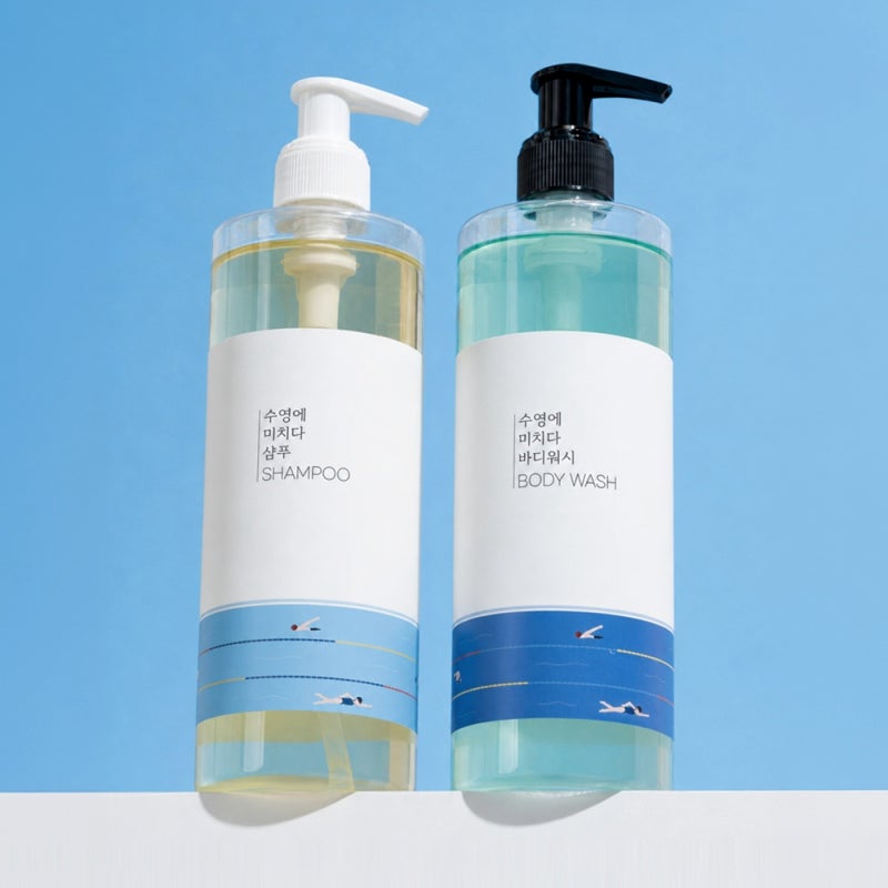 수영장 샴푸 수영에 미치다 500ml, 염소제거 샴푸&바디워시 리얼 사용 후기와 꿀팁 총정리