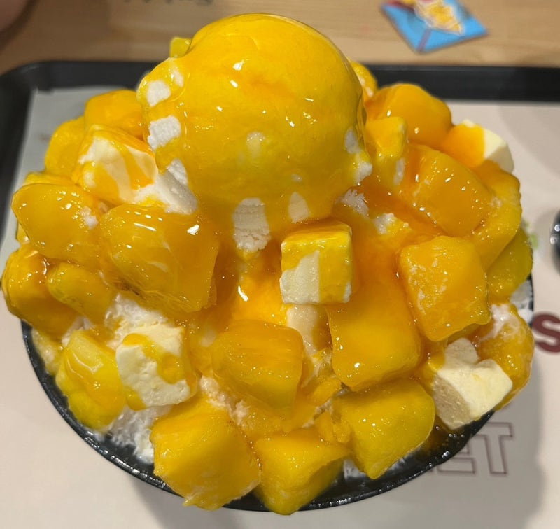 설빙 일원역점｜애플망고치즈빙수 맛집, 해피아워 50% 쿠폰 할인받고 먹은 후기