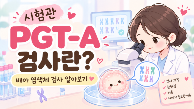 시험관 PGT-A 검사란? 배아 염색체 검사 과정과 장단점, 반복 화유·유산 후 알아본 이유