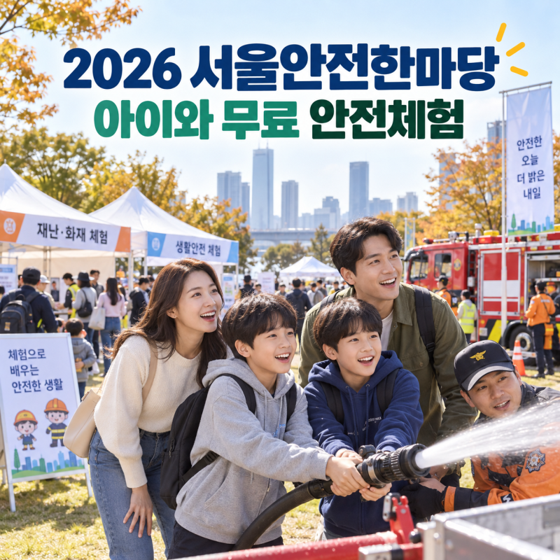 2026 서울안전한마당 여의도공원｜아이와 무료체험 일정·주차 총정리