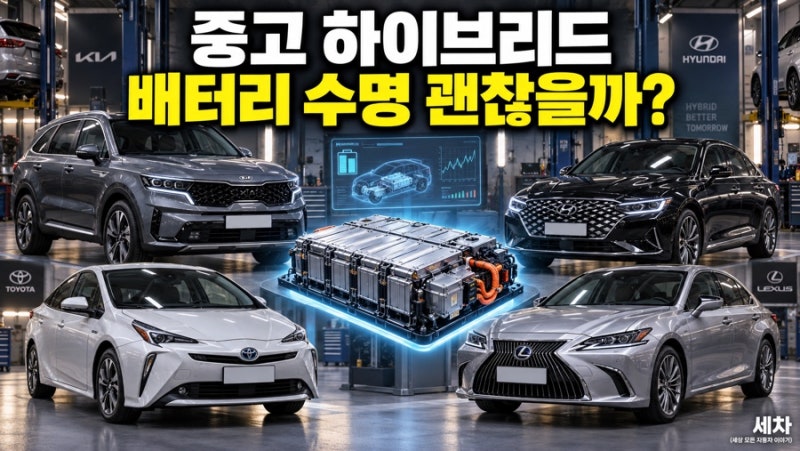 중고 하이브리드 배터리 수명 괜찮을까?