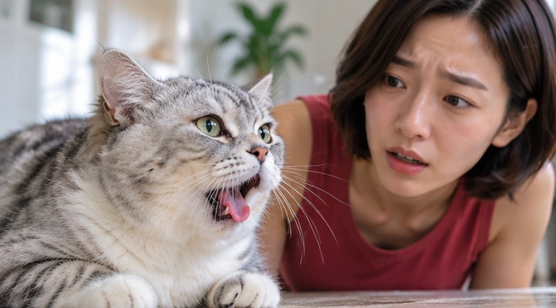 고양이 개구호흡 왜 할까? 숨소리 및 폐수종 증상