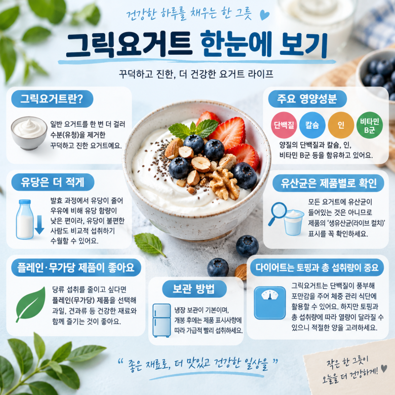 [재료] 꾸덕한 식감에 유산균까지! 효능·영양성분 총정리