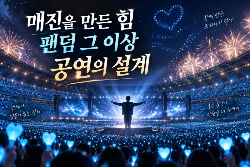 임영웅, 스타디움 매진 이유는 팬덤보다 공연 설계였다