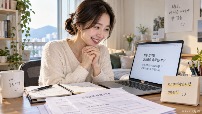 실업급여 남기고 취업하면 받을 수 있는 돈? 조기재취업수당 조건·신청방법