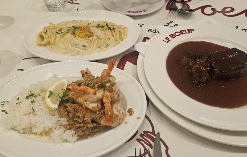 잠실 롯데월드몰 맛집 르뵈프 스테이크 파스타