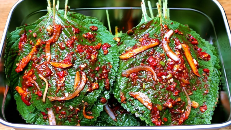 깻잎 김치 맛있는 양념 레시피 만드는법
