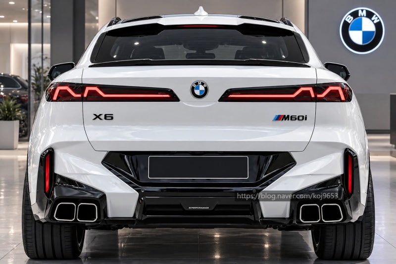 BMW X6 M60 풀체인지, V8 생존 소식에 주유소만 긴장했다