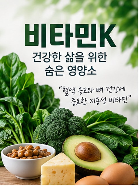 비타민K 효능과 음식, 부족하면 어떻게 될까?