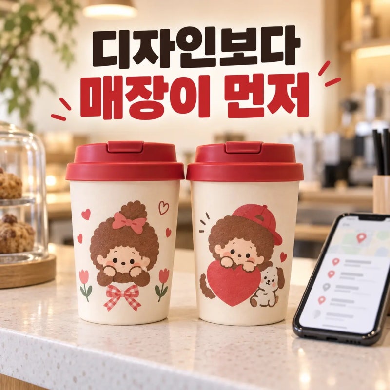 베라 몬치치 리유저블컵, 보이·걸 고르기 전 판매 매장 확인