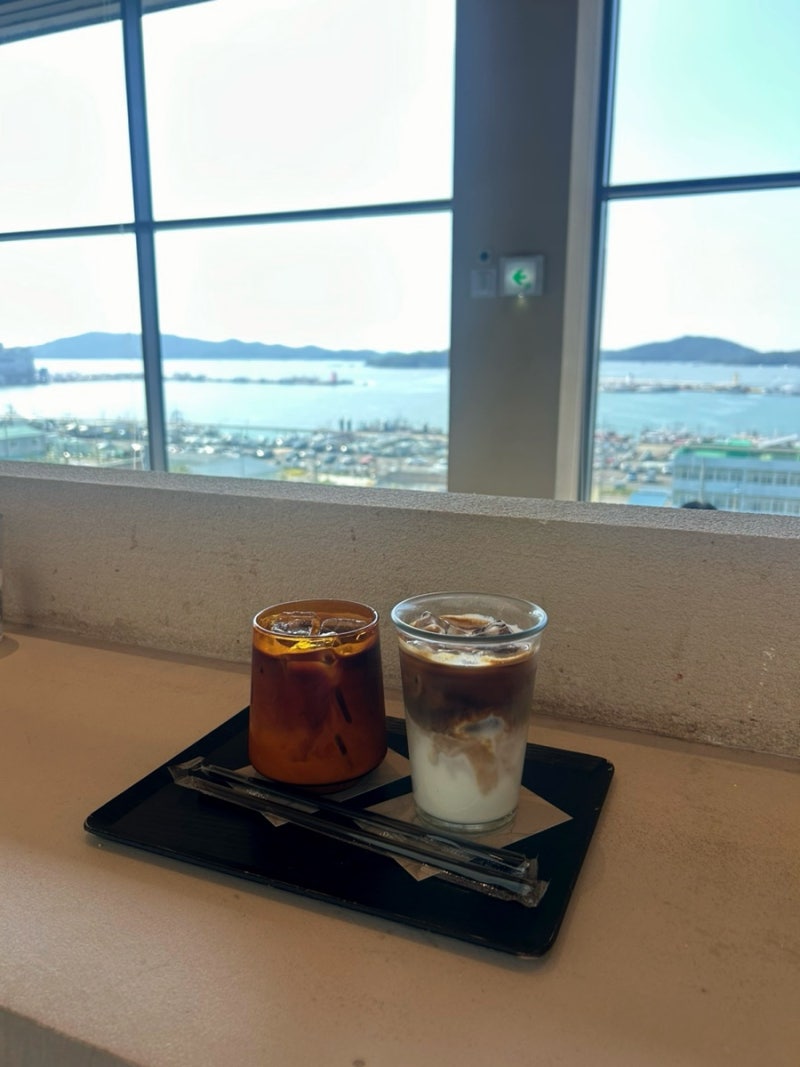 목포 오션뷰 대형카페 SUKSAN 석산 솔직후기 (+주차정보)