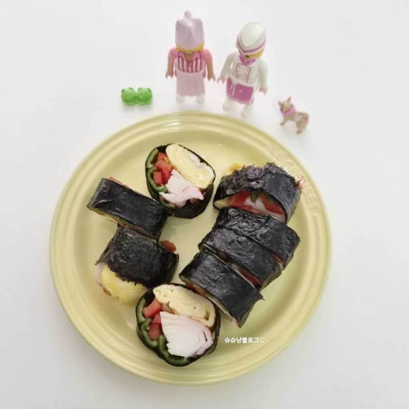 김밥인데 밥이 없다? 다이어트 키토김밥 만들기