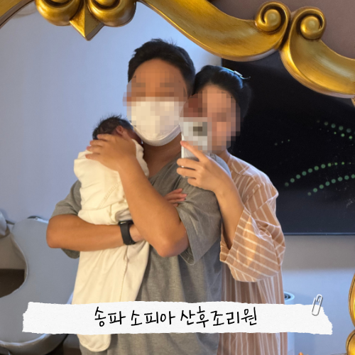 [소피아 산후조리원 특실] 강동 송파 5곳 비교 후 선택한 이유