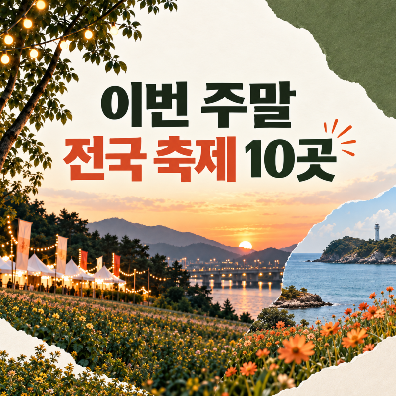 이번 주말 축제하는 곳은 어디?｜서울·경기 제외 9월 19~20일 전국 축제 총정리