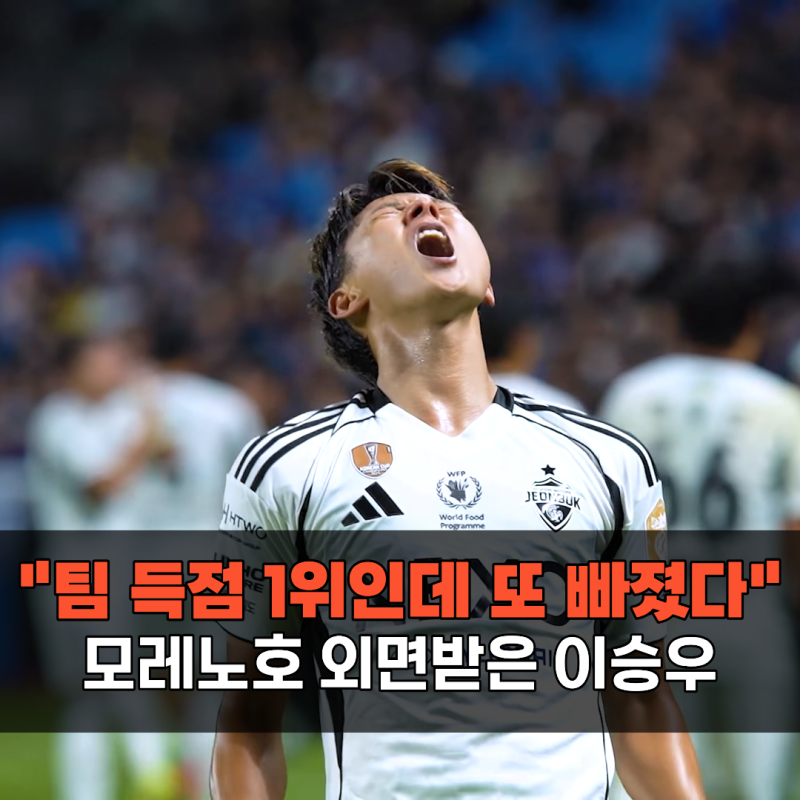 "대체 뭘 더 보여줘야.." 팀 내 득점 1위 이승우, 대표팀 명단엔 또 없었다