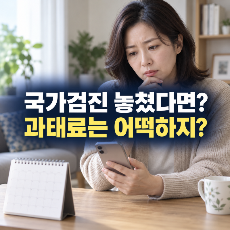 올해 국가검진 못 받았을 때 과태료 기준과 모바일 연기 신청 방법