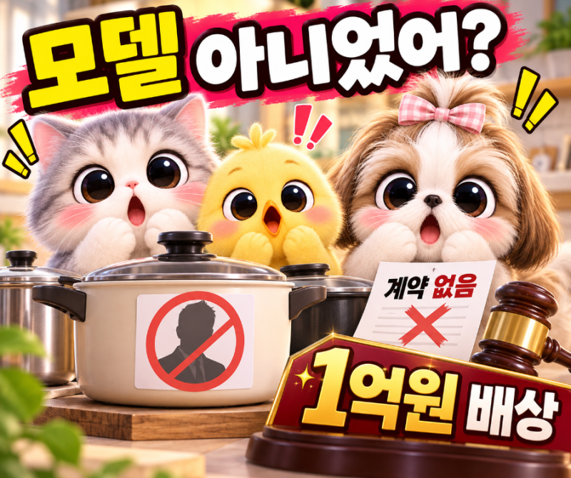 “백일섭 냄비, 진짜 모델 아니었어?” 20년 넘게 얼굴 썼는데 계약은 없었다…결국 1억원 배....
