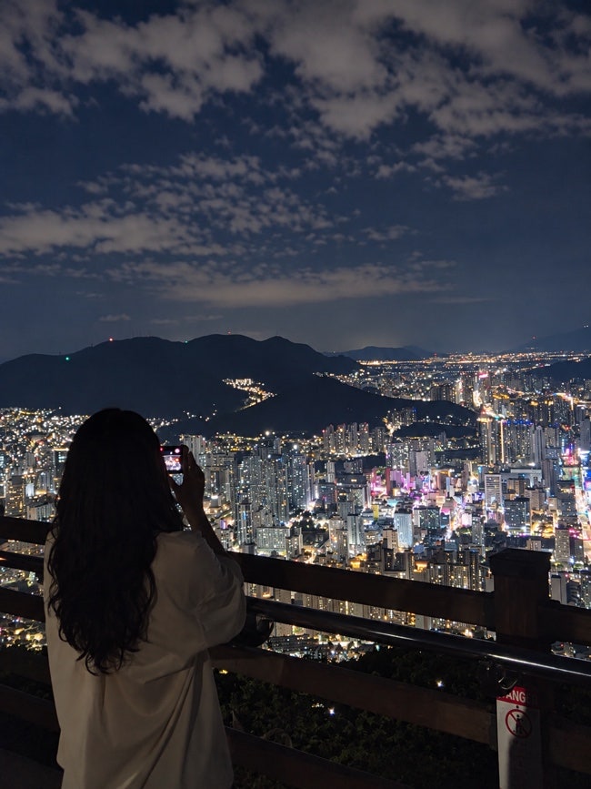 애견동반 황령산 야경, 부산에서 이 뷰는 꼭 보고 가세요