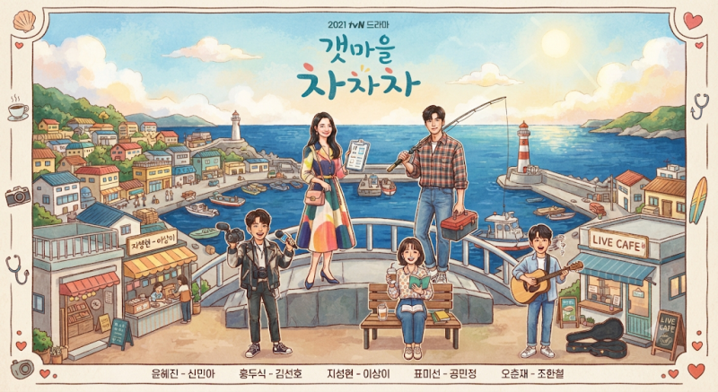 갯마을 차차차 이후 배우들은 어떻게 지낼까? 신민아·김선호·이상이 근황