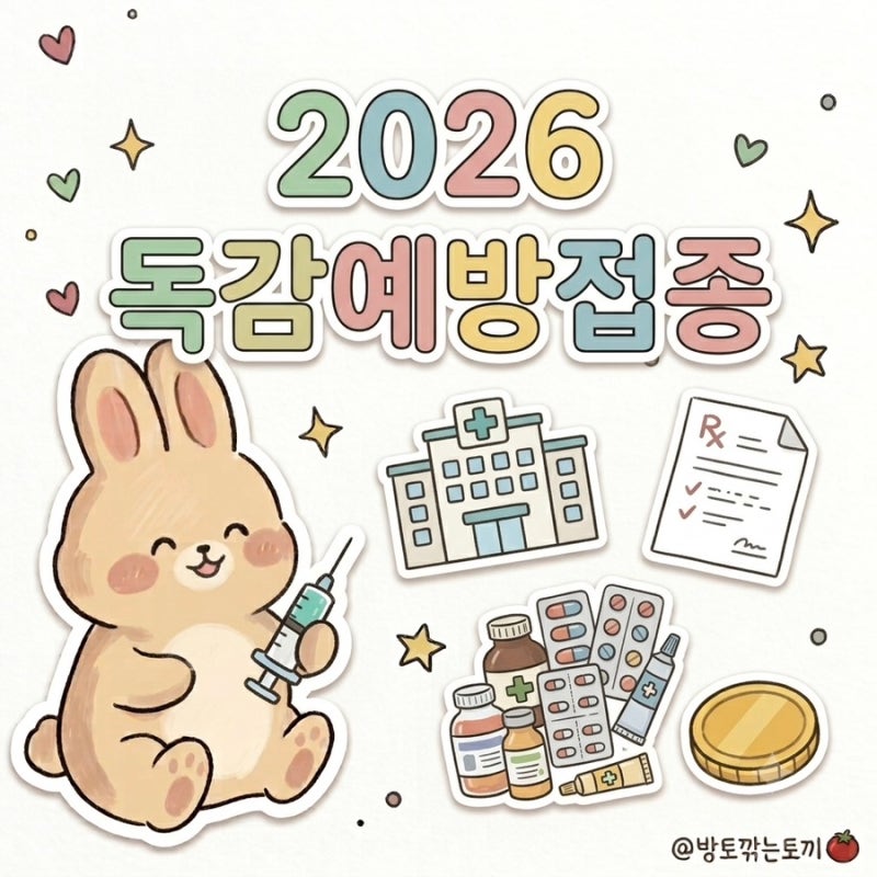 2026 독감예방접종 시기 및 무료 대상자 총정리! (병원 가격 비교법 & 주의사항)