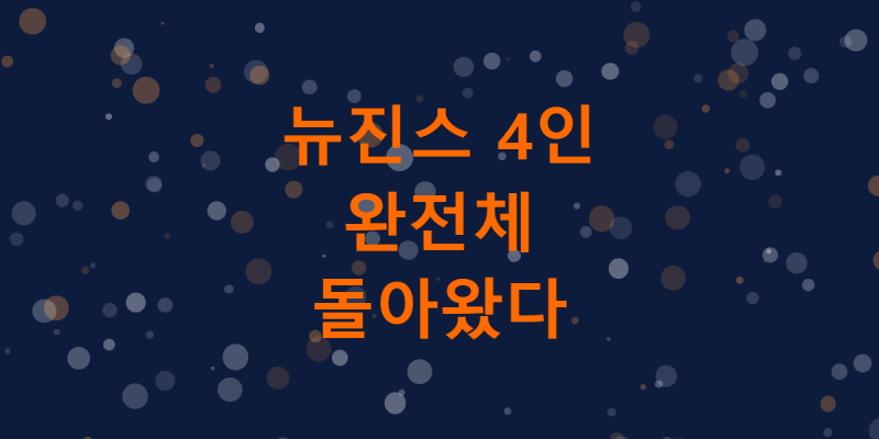 NewJeans' Four Members Prepare for Comeback, The Real Reason Why Only Daniel Is Missing
