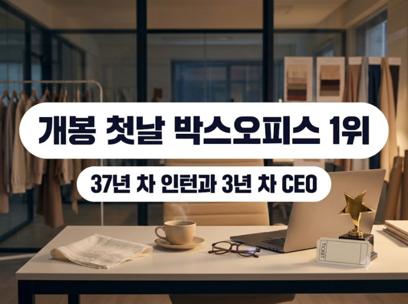 한소희 인턴 흥행 1위, 개봉 첫날 6만 명 모은 이유와 원작 차이점 총정리