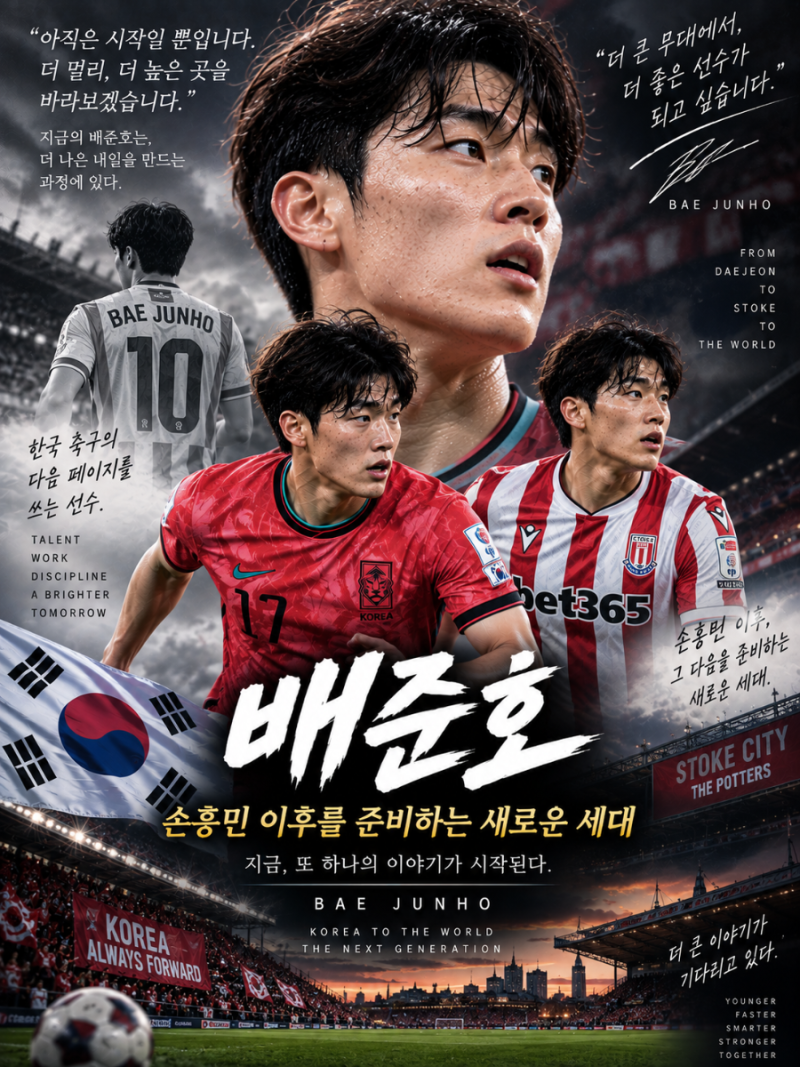 AI pro. 칼럼 │ 배준호 — 손흥민 이후를 준비하는 새로운 세대