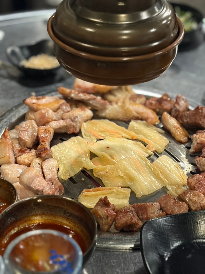[제주/깡촌흑돼지 함덕본점] 구워주는 제주 흑돼지 맛집ㅣ함덕 고깃집 추천 내돈내산
