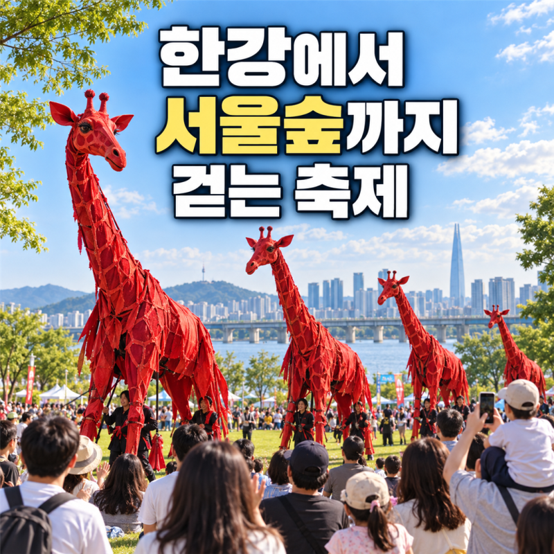 '62회 공연' 전부 무료, 서울거리예술축제 2026 뚝섬·서울숲 총정리
