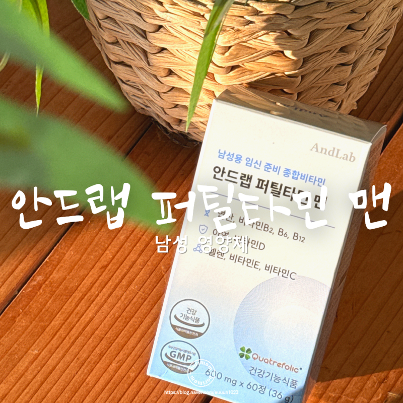 남자임신준비 신랑이 챙긴 임신준비용영양제, 프리솔라 안드랩 퍼틸타민 맨