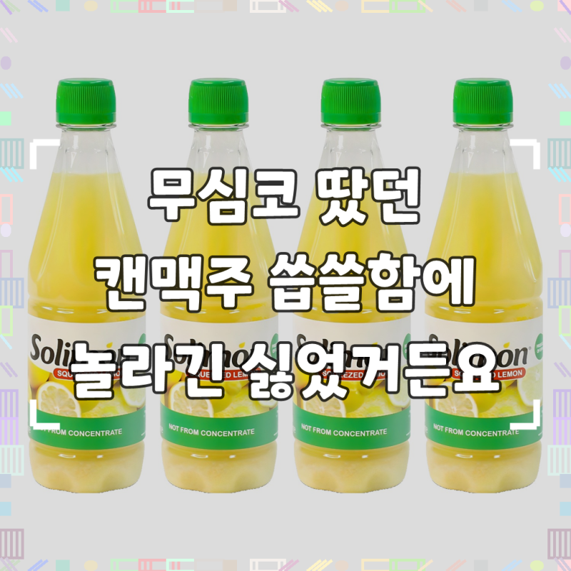 솔리몬 스퀴즈드 레몬즙
