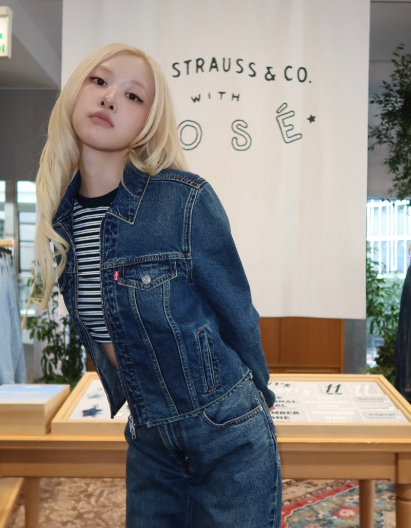 리바이스® 성수 팝업, 로제 콜라보 루즈 부츠진·트러커 자켓 직접 볼 수 있는 9월 팝업