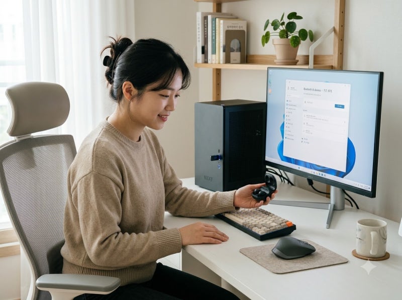 블루투스 동글 설치 방법, PC 연결부터 드라이버 설정까지