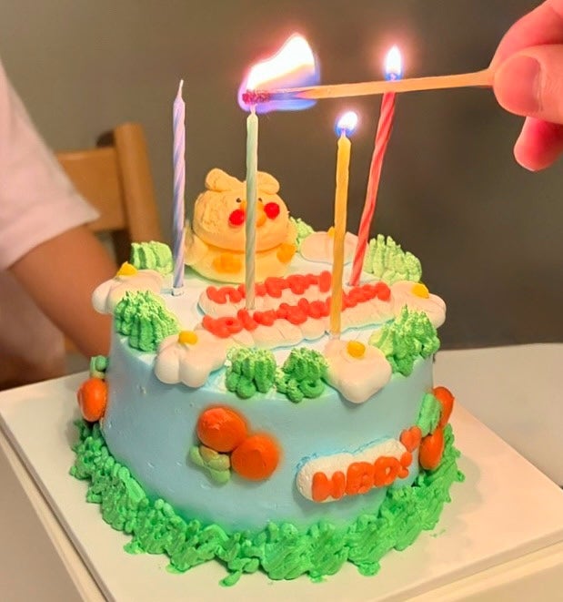 일산케이크 해피베어데이 롯데백화점 일산점 일산레터링케이크 생일케이크 후기