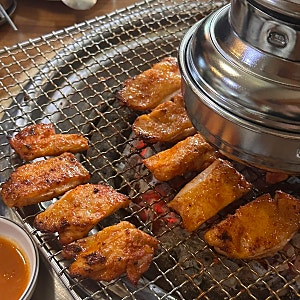 신도림역 맛집 강촌숯불닭갈비｜여전히 맛있는 숯불닭갈비와 찐맛도리 잔치국수