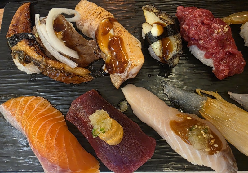 청주 가경동 이색 초밥 맛집 모둠 초밥 연어초밥