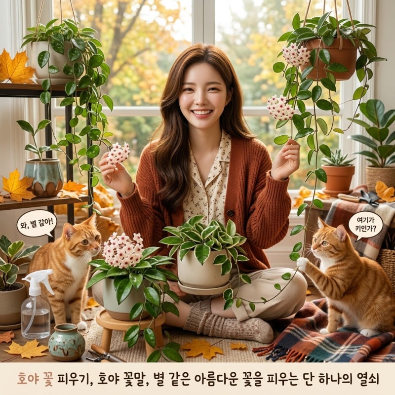 호야꽃 키우기와 호야 꽃말, 별처럼 예쁜 꽃을 피우는 단 하나의 핵심
