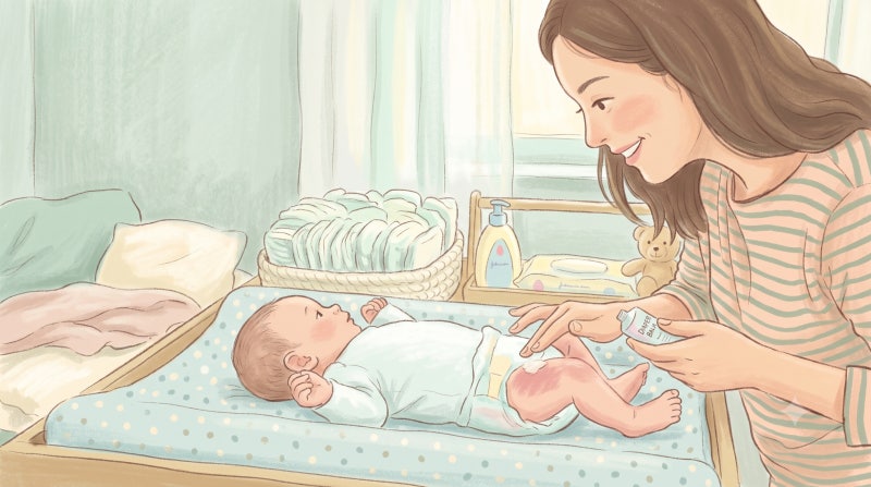 신생아 기저귀 엉덩이 발진 현실적인 관리법
