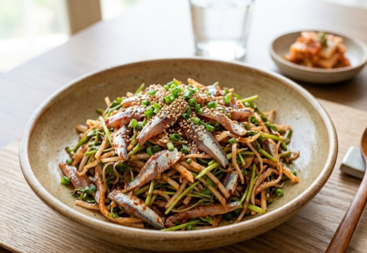 집에서 만드는 새콤달콤 전어 회 무침 레시피 — 9월 제철 전어 손질법부터 비린내 없이 맛있....