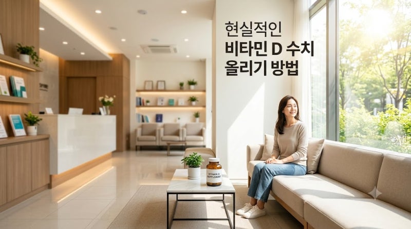 비타민 D 부족 증상과 수치 올리는 현실적인 방법 총정리